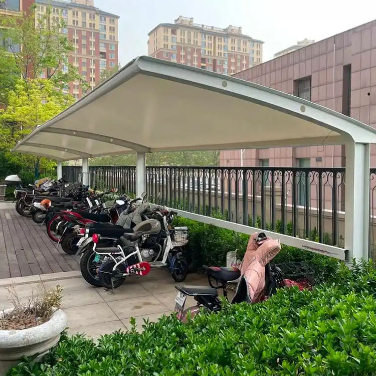 扶绥县膜结构电动车棚